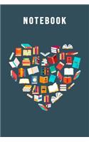 Notebook: Librarian Notebook College Blank Lined 6 x 9 inch 110 pages -Notebook for Librarian Journal for Writing- Reading book Lovers Notebook for Girls-Gift(10 Librarian Journal Notebook)