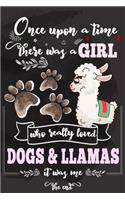 Once Upon A Time There Was A Girl Who Loved Dogs and Llamas It Was Me The End