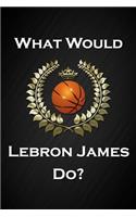 What Would Lebron James Do?: Cool Basketball Notebook Blank Lined Journal Birthday Gift for a Basketball Player Friend or Relative Fun and Practical Birthday Card Alternative