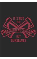 It's Not The Mountain We Conquer But Ourselves
