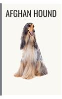 Afghan Hound: Afghan Hound Notebook with More Afghan Hounds Inside - Unique Journal For Proud Dog Owners, Dads - 120 Pages Blank (6 x 9 inches)