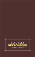 AmyTmy Notebook - Sketchbook - 400 pages - 5 x 8 inch - Matte Cover