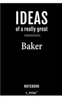 Notebook for Bakers / Baker