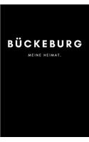 Bückeburg: Notizbuch, Notizblock, Notebook - Liniert, Linien, Lined - DIN A5 (6x9 Zoll), 120 Seiten - Deine Stadt, Dorf, Region, Liebe und Heimat