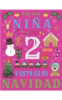 Soy una niña de 2 años y esta es mi Navidad