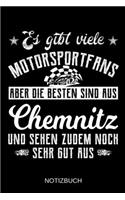 Es gibt viele Motorsportfans aber die besten sind aus Chemnitz und sehen zudem noch sehr gut aus: A5 Notizbuch - Liniert 120 Seiten - Geschenk/Geschenkidee zum Geburtstag - Weihnachten - Ostern - Vatertag - Muttertag - Namenstag