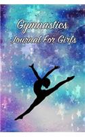 Gymnastics Journal for Girls: 5x5 Graph Paper Notebook, Appreciation Gift, Quote Journal or Diary Unique Inspirational Gift for Friend or Teacher, End of Year, Retirement or Gratitude Present