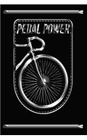 Pedal Power: The Best Journal Notebook for Cycling and Bicycle Riders.