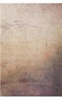 Journal: Grunge Abstract Texture Design 6 x 9 Unlined Blank Numbered 200 Pages