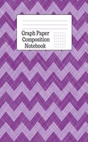 Graph Paper Composition Notebook: 5 Squares Per Inch - 100 Pages - 7.5 x 9.25 Inches - Paperback(70 Composition Book One)