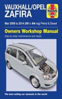 Vauxhall/Opel Zafira (Mar 09-14) 09 to 64 Haynes Repair Manual