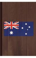 Australia Flag Journal Notebook