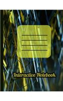 Interactive Notebook: Inb Template Composition Book: Table of Contents, Numbered Pages, Sketch Paper (Left Output), Wide Ruled (Right Input) and Glossary 8.5 X 11 Softcov