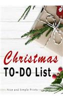 Christmas To-Do List
