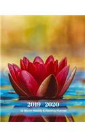 2019 - 2020 18 Month Weekly & Monthly Planner