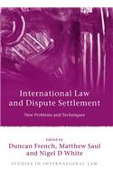 International Law and Dispute Settlement