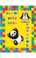 Blank Notebook for Kids: 8.5"x11" Plain Lined Ruled Paper for Writing Drawing, Doodling or Sketching