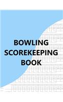 Bowling Scorekeeping Book