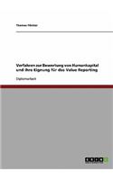 Verfahren zur Bewertung von Humankapital und ihre Eignung für das Value Reporting