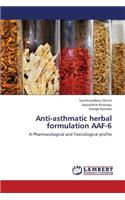 Anti-Asthmatic Herbal Formulation Aaf-6