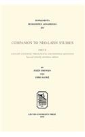 Companion to Neo-Latin Studies