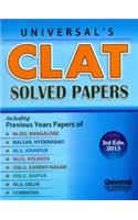 CLAT Solved Papers (Paperback)