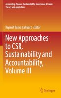 New Approaches to CSR, Sustainability and Accountability, Volume III