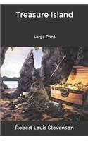 Treasure Island: Large Print