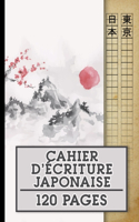 Cahier d'écriture japonaise