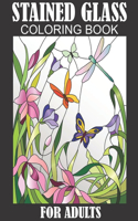 Stained Glass Coloring Book For Adults