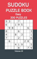 Sudoku Puzzle Book Easy: 300 Puzzles Volume 10