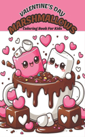 Valentine's Day Marshmallows Coloring Book for Kids