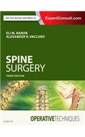 Operative Techniques: Spine Surgery