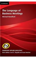 The Language of Business Meetings