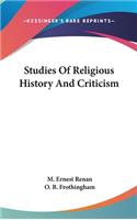 Studies Of Religious History And Criticism