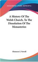 A History Of The Welsh Church, To The Dissolution Of The Monasteries