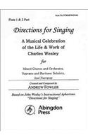 Directions for Singing - Flute 1 & 2