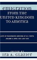 Emigration from the United Kingdom to America