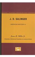 J.D. Salinger - American Writers 51