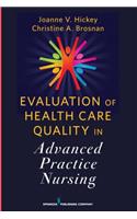 Evaluation of Health Care Quality in Advanced Practice Nursing