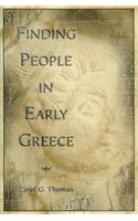 Finding People in Early Greece