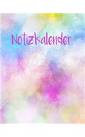 Notizkalender: A4 Kalender für tägliche Termine - Ziele & Erfolge - Schnellbewertung für jeden Tag - 52 Wochen - 365 Tage - Softcover