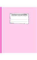 Composition Notebook
