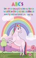ABC's of Spirit Animals Coloring Book