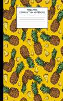 Pineapple Composition Notebook