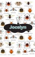 Jocelyn: Bug Insect Handwriting for K-3 Students Practice Paper Book Notebook Journal Book 120 Pages 6x9