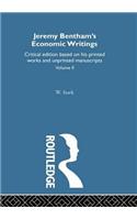 Jeremy Bentham's Economic Writings