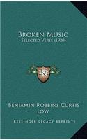 Broken Music