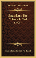 Spraakkunst Der Nufoorsche Taal (1905)