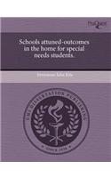 Schools Attuned-Outcomes in the Home for Special Needs Students